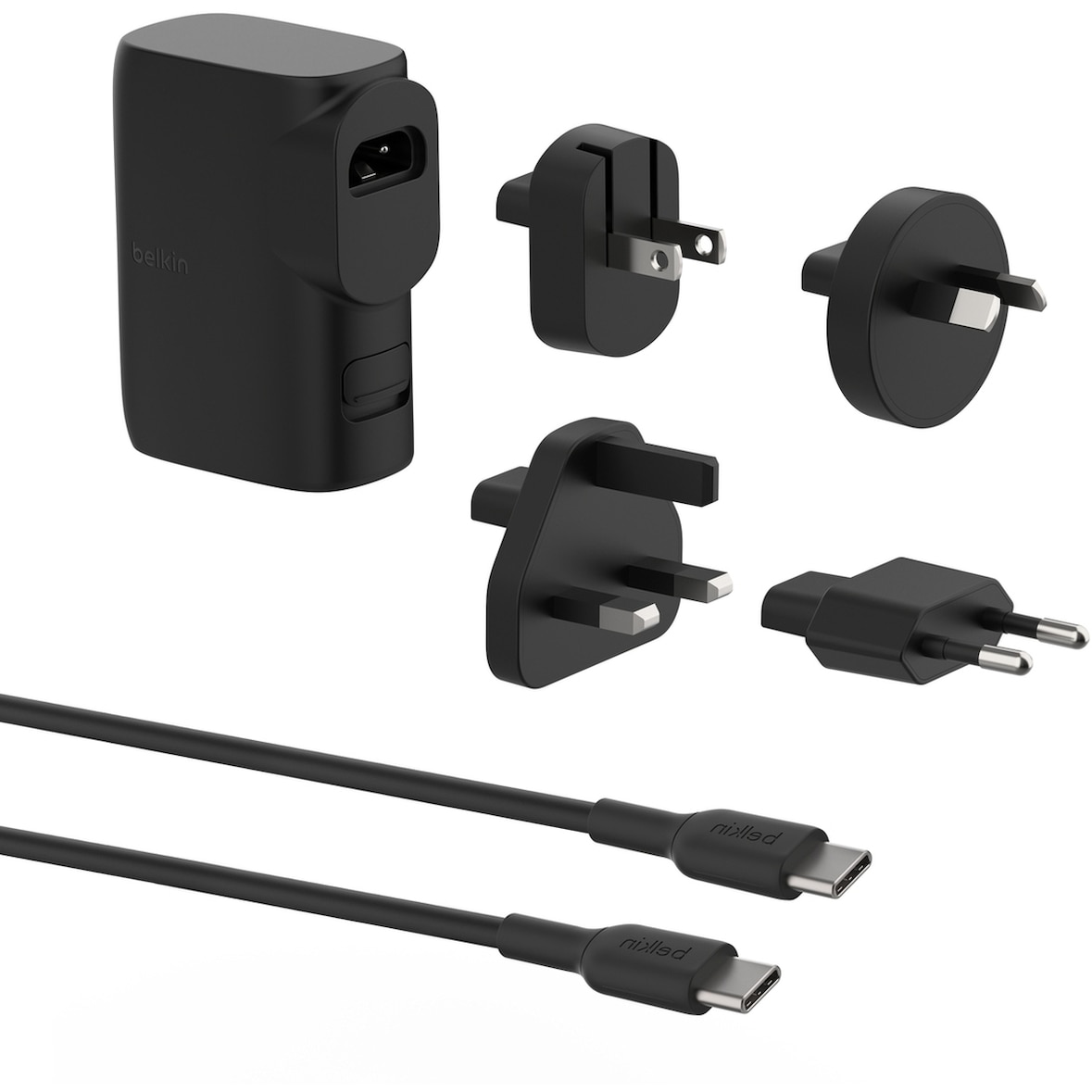 Belkin BOOST CHARGE Hybrid Dual USB-C+A-Ladegerät 25W, b