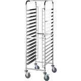 thumbnail of Chariot de transport en acier inoxydable, 16x 400x600 mm - Stalgast