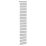 thumbnail of vidaXL Doppelrollo Hellgrau 40x230 cm Stoffbreite 35,9 cm Polyester