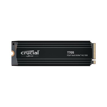 Ssd Interne Gaming Avec Dissipateur Premium - Crucial - T705 Ssd 2to Pcie Gen5 Nvme M.2 (2024) - Ct2000t705ssd5