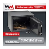 thumbnail of Workmen Security Coffre Fort électronqiue A Code 16l 25x35x25 Cm