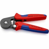 thumbnail of KNIPEX krimptang, mechanisch, adereindhulzen, 0,08-10mm², inkeping, zeskantig