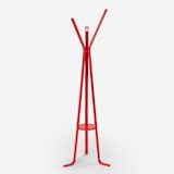thumbnail of Appendiabiti da terra design nordico legno ingresso salotto Nordstrand - Rosso-AT1018R