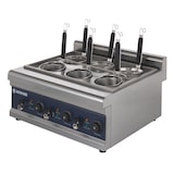 thumbnail of GastroHero Elektrischer Nudelkocher – 6 Siebe, 24,75 L Kapazität, Edelstahlgehäuse, leistungsstark & energieeffizient für Profiküchen