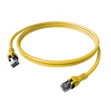 thumbnail of EasyLan DualBoot PushPull IP20 Patchkabel, Cat.6A (Class EA), S/FTP, gelb, 2 m