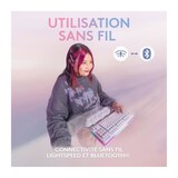 thumbnail of Logitech G - Clavier Gaming - G715 Mécanique Sans Fil Linéaire (gx Red) Avec Repose-poignet - White Mist