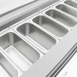 thumbnail of Vitrine à glace professionnelle Polar - 6 bacs GN 1/3 - Série U 149L