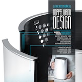 thumbnail of Arendo Wasserkocher 1,5 l 2200 W, Edelstahl, Doppelwand, Temperaturwahl 40 - 100°C mit Anzeige, weiß matt