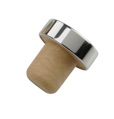 FMProfessional. Tappi per bottiglie con parti in polietilene e parti cromate.