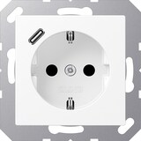 thumbnail of Jung SCHUKO Steckdose A 1520-18 C WWM A1520-18CWWM