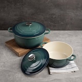 thumbnail of BERGNER Excalibur - Cacerola de Ø20cm y 2,4L con tapa en Aluminio fundido color Verde