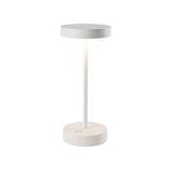thumbnail of Lumisky SANDY MINI H25CM Kabellose Tischleuchte Aluminium Weiss