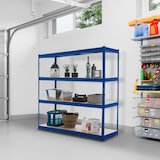 thumbnail of Scaffale Zincato Professionale 160x60x180 blu