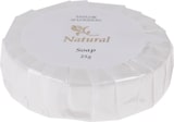 thumbnail of Hotelseife rund einzeln verpackt Natural Soap Seife 100 x 25 g