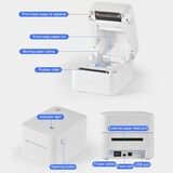thumbnail of Mini Imprimante Bluetooth Rapide Précise Pour Étiquettes et Codes-Barres YONIS