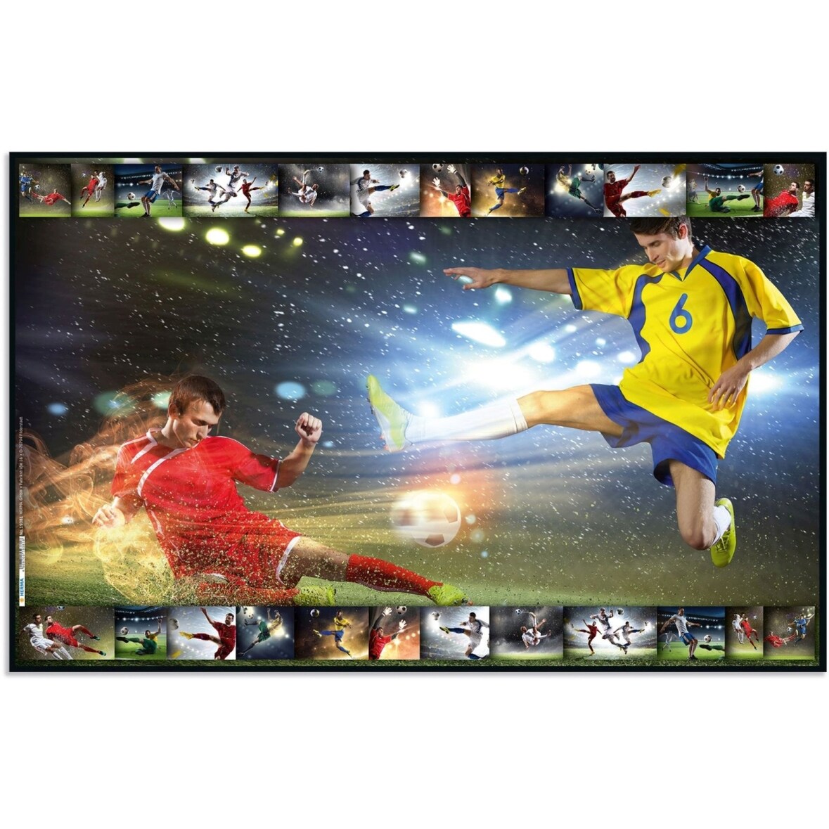 Schreibunterlage 55x35cm Fußball