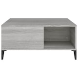 thumbnail of Table basse sonoma gris 80x80x36,5 cm bois d'ingénierie Modèle Terrasse Nova Plus