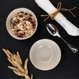 thumbnail of Mäser OSITA Rose Weiß 6x Müsli-Schale 450ml rosa Steingut 6 Personen Dessert-Schüssel