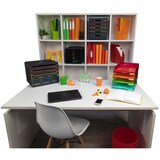 thumbnail of Exacompta 301914D 1x MODULO modulaire ladenbox met 5 gesloten laden voor A4+ documenten, Black Office, zwart-zwart-harlekijn