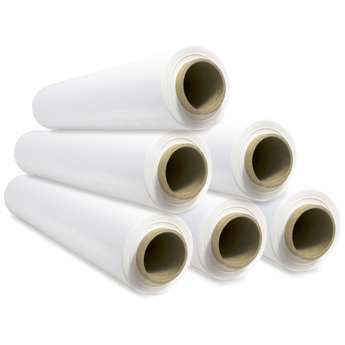 Film para Embalar Blanco 50cm x 300m estirables - SIDI (6 unds, Blanco)
