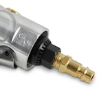 thumbnail of EBERTH Druckluft-Winkelschleifer, 6 bar, 1/4" Anschluss, 20.000 U/min, Ø 75mm, für Stahl/Edelstahl/Alu, inkl. Zubehör