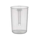 thumbnail of METRO Professional Caraffa graduata, in polipropilene, capacità 3 L, con manico antiscivolo, adatta per lavastoviglie, trasparente, 1 unità