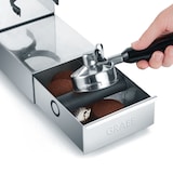 thumbnail of Graef CM 850 molinillo de café 128 W Negro, Acero inoxidable