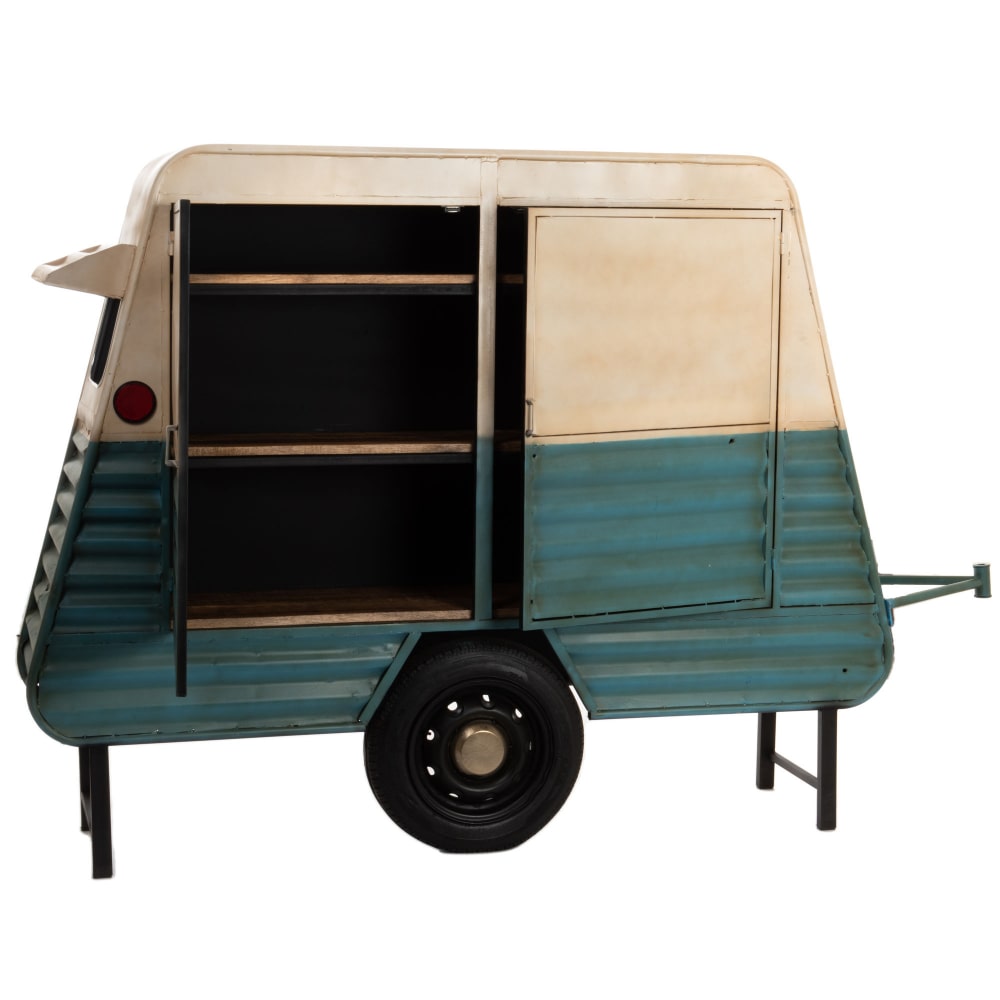 Armoire Caravane -  Multicolore Autre Bois Amadeus 200x43 cm