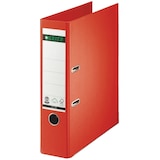 thumbnail of Ordner Pappe A4 180 Grad 80mm hellrot Packung mit 10 Stück