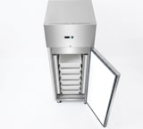 thumbnail of Romux® Tiefkühlschrank 600 Liter mit 1 Tür 68 cm und 7 Schubladen für Fisch Umluftkühlung | Professioneller Gefrierschrank