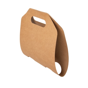 Garcia de Pou 400 Unità - Portabicchieri, 2 Bicchieri 275 G/M2 46,5X22,5 Cm Naturale Kraft