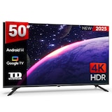 thumbnail of Smart TV 50 pulgadas 4K Hey Google Official Assistant con control por voz. Televisor Android 14 - TD Systems M50K21GLE