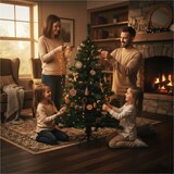 thumbnail of Künstlicher Weihnachtsbaum 150 cm Grün 440 Zweigen mit Metallständer