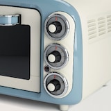 thumbnail of Ariete 979BL Mini-Backofen Vintage blau 18 L mit Ober- und Unterhitze im Retrolook, 1380 Watt