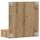 thumbnail of vidaXL Kaptafel met Spiegel Ambachtelijk Eiken MDF, Glas 60 x 31.5 x 62 cm