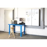 thumbnail of SimonRack Werktafel voor werkplaats, 1200x730 mm, Metalen werkblad, Draagvermogen 600 kg, Blauw - BT-6
