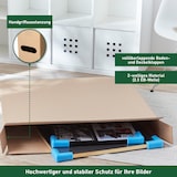 thumbnail of 10 x Bilderkarton (915 x 200 x 860 mm) stabil 2-wellig Versandkarton Bilder Gemälde Paket DHL braun Transport Umzug BB-Verpackungen