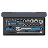 thumbnail of GEDORE Steckschlüssel-Satz 1/4"+1/2" 52-teilig, TC 19-20-MU-10