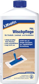 thumbnail of Lithofin P&L Wischpflege für Parkett Laminat und Korkböden 1 Liter