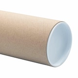 thumbnail of 50x Einsteckdeckel Ersatzdeckel für Versandrohre 76mm rund weiß