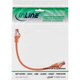 thumbnail of InLine® 76433O Patchkabel, S/FTP (PiMf), Cat.6, 250MHz, PVC, Kupfer, orange, 0,3m
