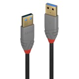 thumbnail of Lindy 36753 USB 3.0 Kabel Typ A/A Anthra Line M/M 3m
