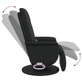 thumbnail of vidaXL Massagesessel mit Fußteil Schwarz Kunstleder