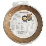 thumbnail of Fackelmann Carta da forno per friggitrice ad aria 50 pz, Vassoio per friggitrice rotondo, stampo monouso in polpa di legno, max 230 °C, 20x4,5 cm