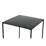 thumbnail of DanDiBo Couchtisch Schwarz Metall L Beistelltisch Wohnzimmer 96252 Tisch Beistelltisch 52 cm Sofatisch Küchentisch Modern