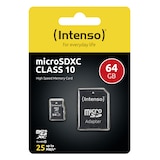 thumbnail of INTENSO Carte MicroSDXC Class 10 - 64 Go