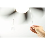thumbnail of Deckenventilator Turbo Swirl Chrom 76 cm mit Licht 76