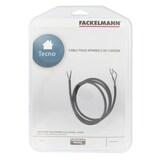 thumbnail of Câble électrique pour appareil électroménager type four ou plaque de cuisson 3G6 mm² Fackelmann