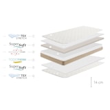 thumbnail of Pack de dos colchones juveniles - 90X200 - Moonia