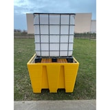 thumbnail of Cuve de stockage 1000l ibc  reconstruit  carburants un poche neuve - NOIR